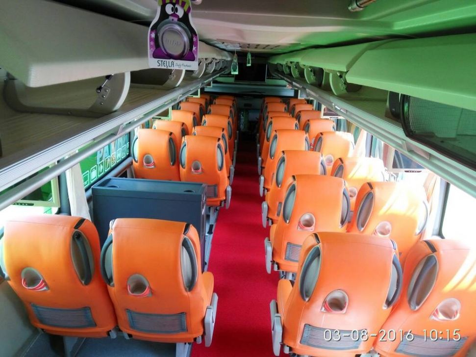 Bookwisata | sewa bus pariwisata pandawa 87 transport malang bis wisata studitour ziarah nyaman terbaru shd bookwisata indonesia seat 50 2-2 - Bookwisata
